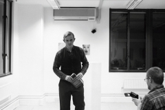 SJ Fowler after reading	(2012, film)